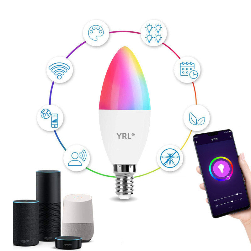 Smart WifI Led Lamp E14 RGB