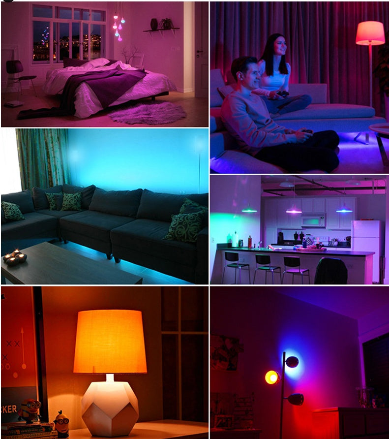 Smart WifI Led Lamp E14 RGB