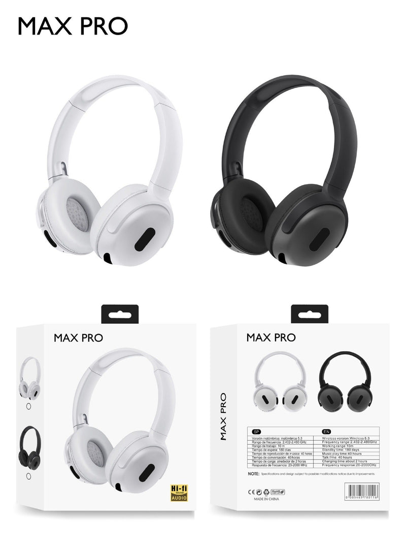 Foldable Wireless Headphones Bluetooth Sports Earphones Hifi Stereo Noise Cancelling Headphones