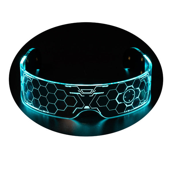 LED Colorful Luminous Technology Glasses