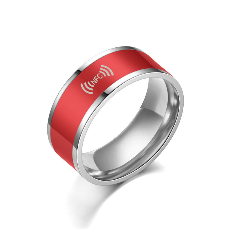 Technology Stainless Steel Wearable Smart Ring