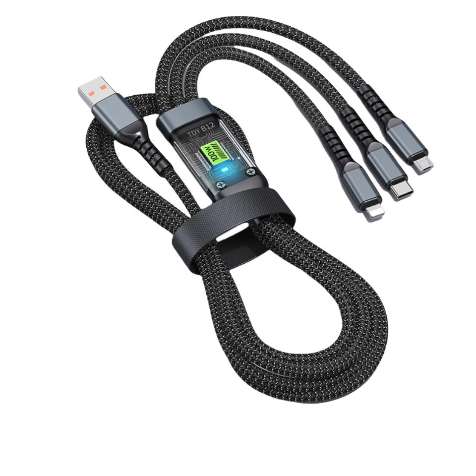 3-in-1 Cable with Display