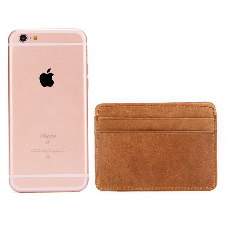 Oil Wax Leather Wallet
