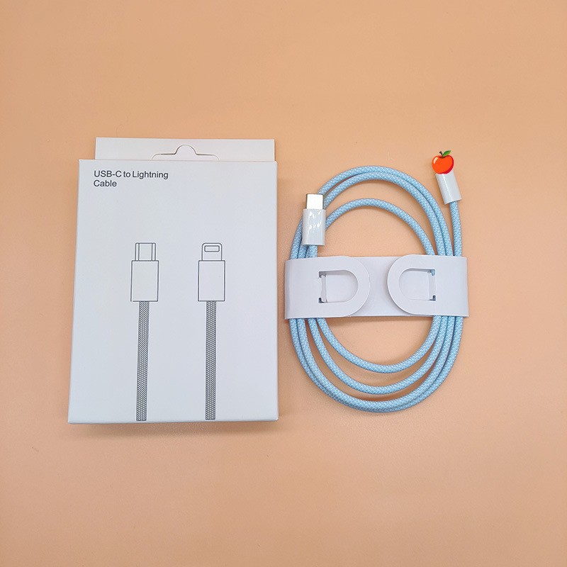 Pastel Braided Fast-Charge Cable