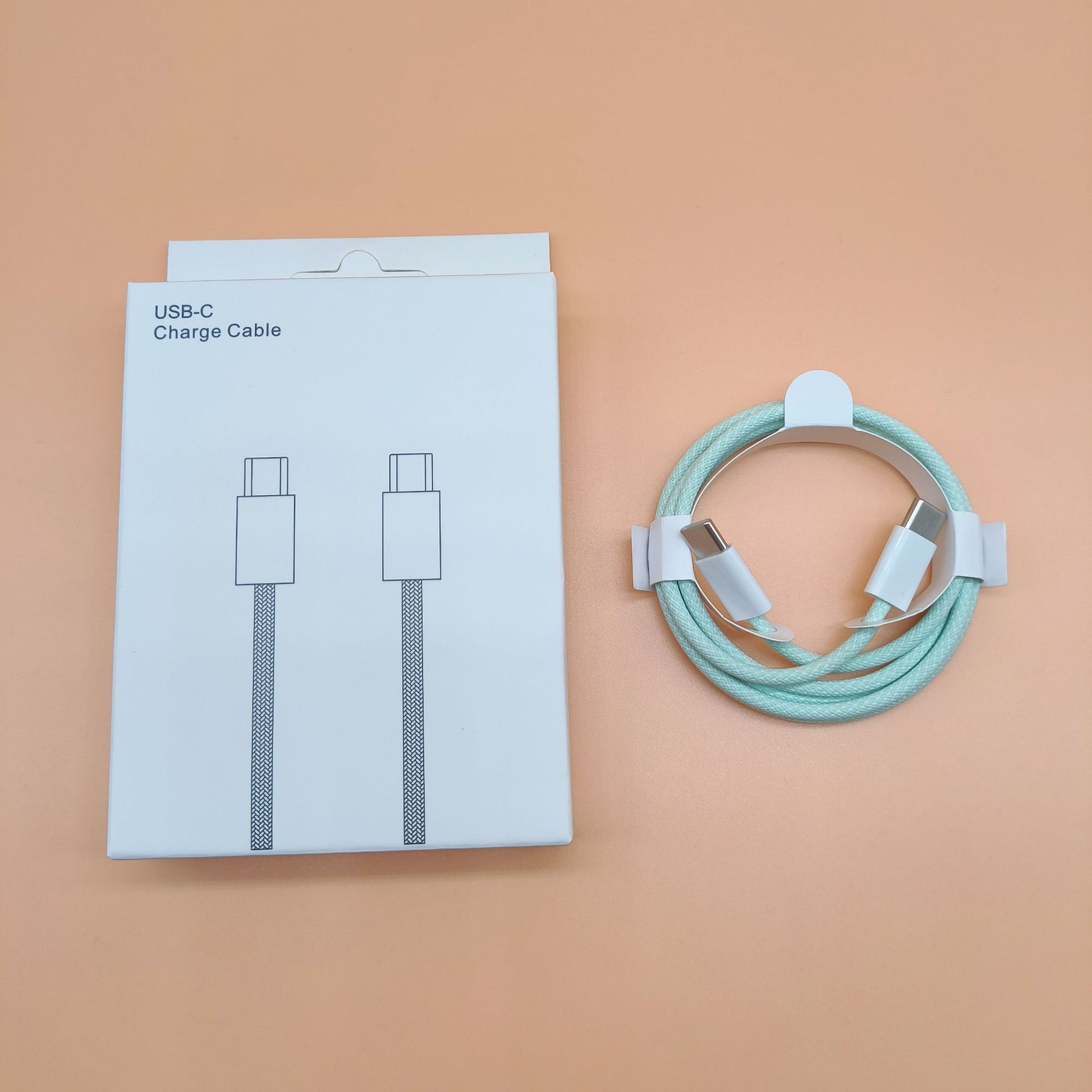 Pastel Braided Fast-Charge Cable