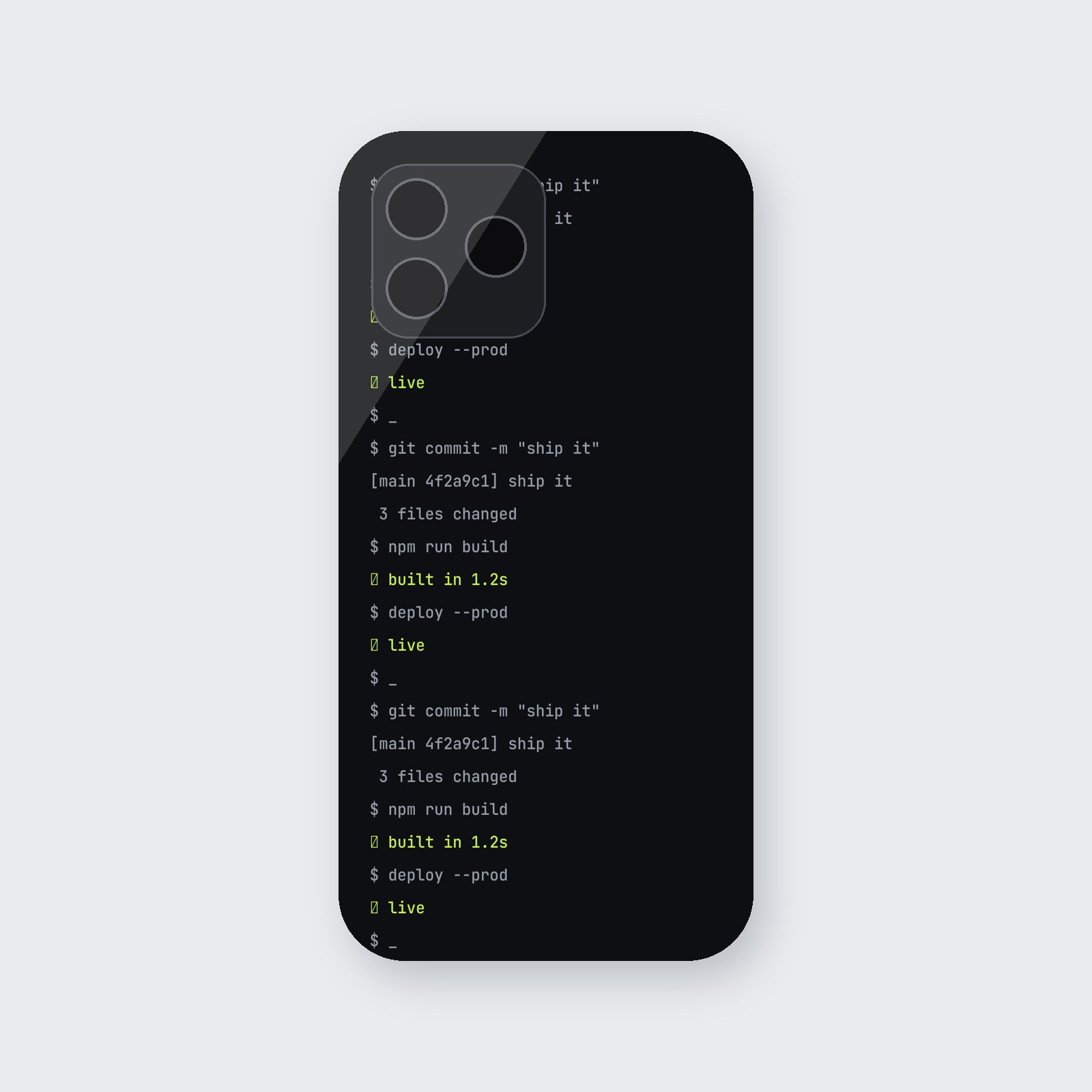 Terminal Phone Case – iPhone 13