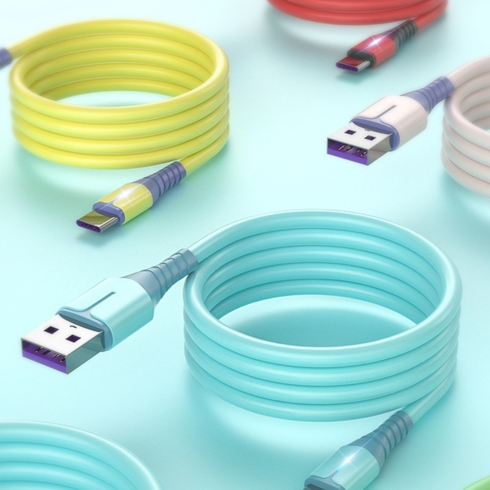 Silicone Fast-Charge Cable