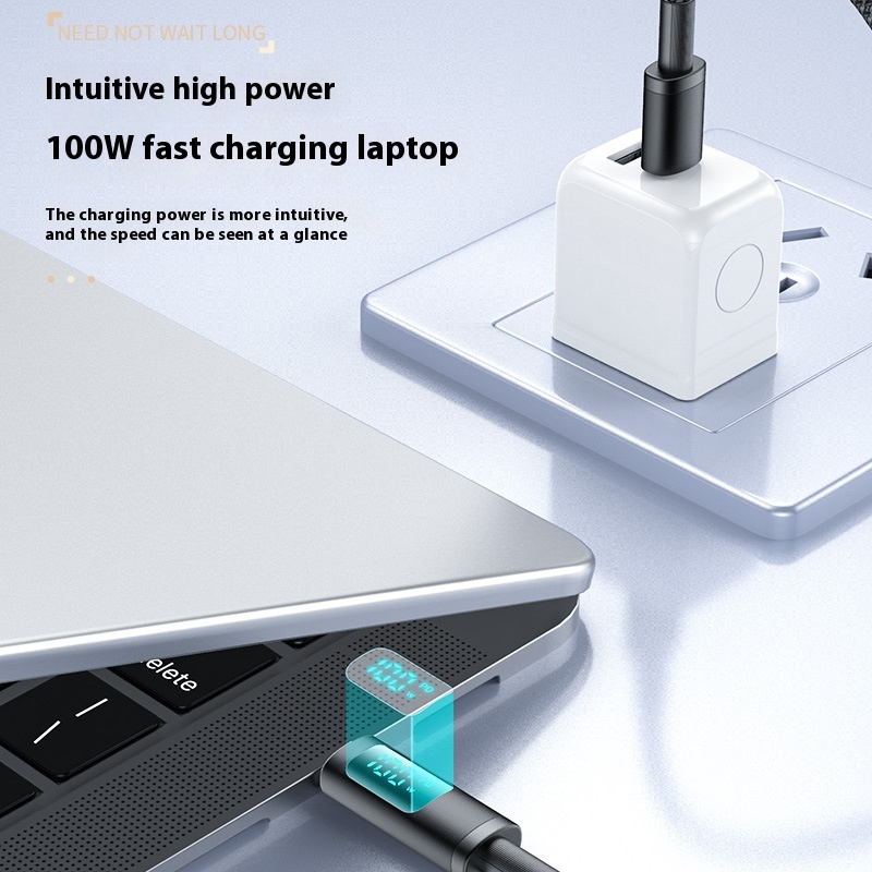 USB-C Cable with Power Display